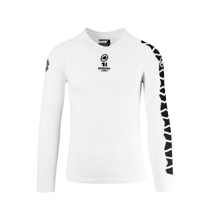 Assos Термомайка c длинным рукавом унисекс Ls.Skinfoil Summer Evo7 Holy White