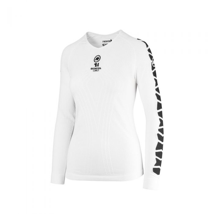 Assos Термомайка c длинным рукавом унисекс Ls.Skinfoil Summer Evo7 Holy White