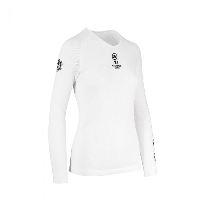 Assos Термомайка c длинным рукавом унисекс Ls.Skinfoil Summer Evo7 Holy White
