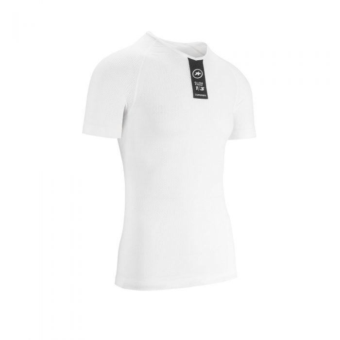 Assos Термомайка без рукавов унисекс Skinfoil Ss Summer Base Layer Holy White