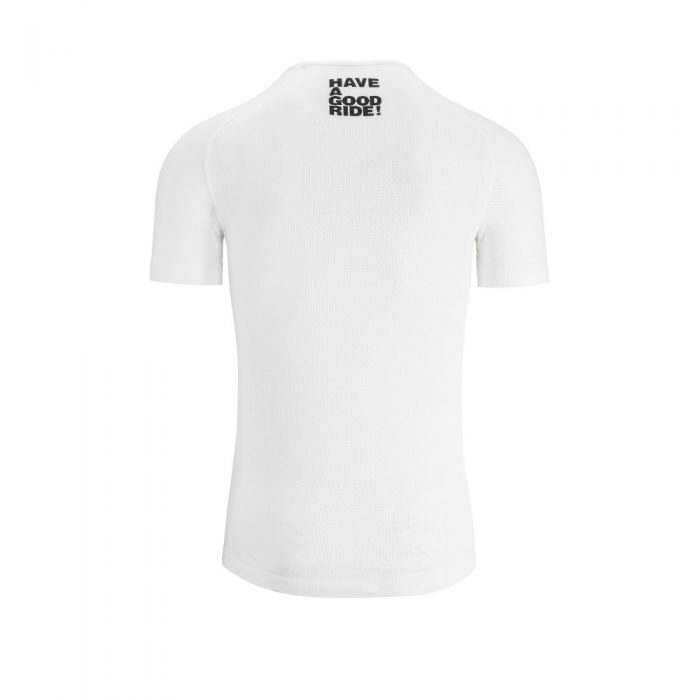 Assos Термомайка без рукавов унисекс Skinfoil Ss Summer Base Layer Holy White