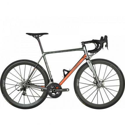 Officine Mattio Granfondo Disc Shimano Dura Ace Di2 Silver Orange 2018