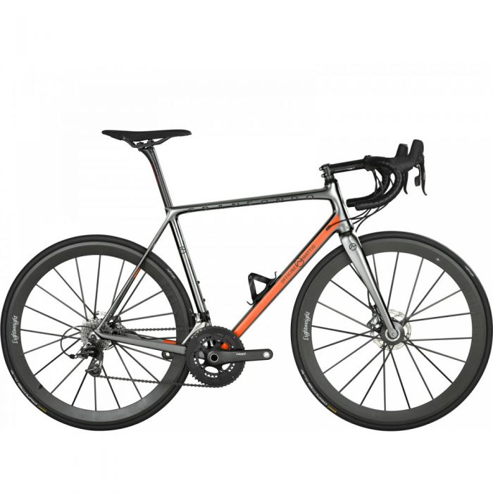 Officine Mattio Granfondo Disc Shimano Dura Ace Di2 Silver Orange 2018