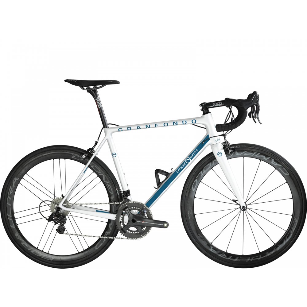 Officine Mattio Granfondo Shimano Dura Ace Di2 White 2018 Officine Mattio Granfondo Shimano Dura Ace Di2 White 2018